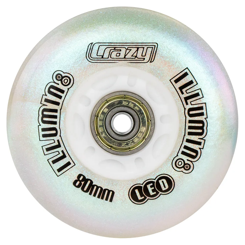 illumin8 LED Light Up Wheel - Pearl