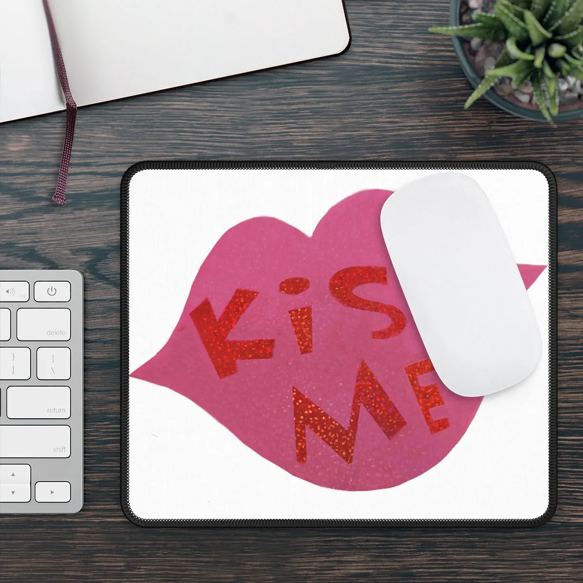 Kiss Me Gaming Mouse Pad