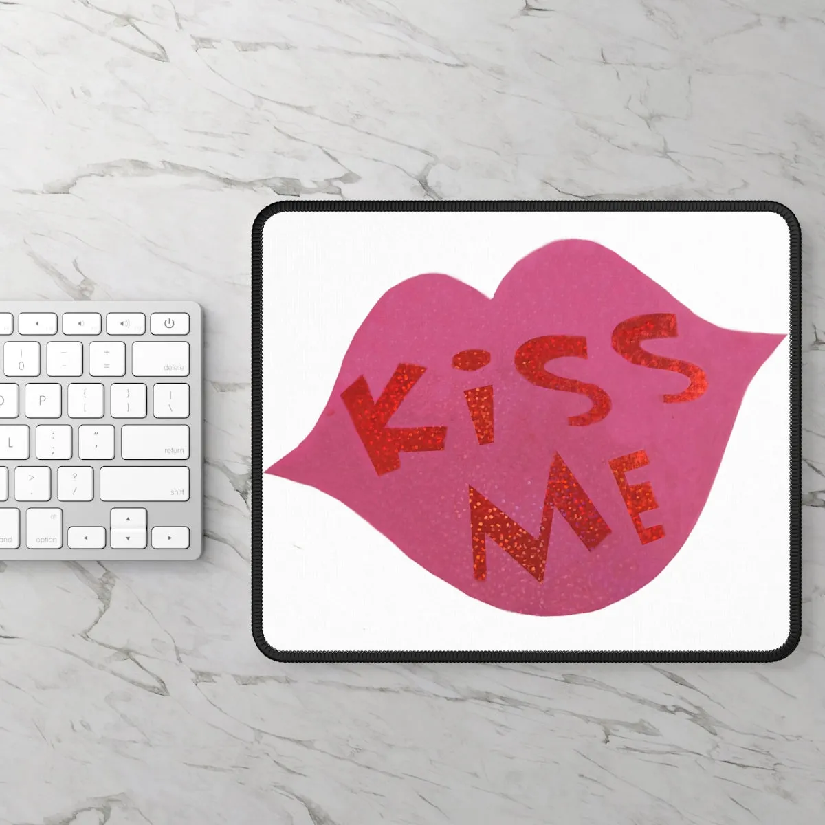 Kiss Me Gaming Mouse Pad