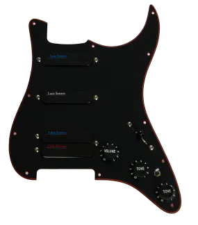 LACE® Custom Shop Strat Plus Ultra “Redline” Loaded Pickguard