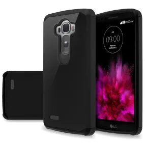 LG G4 Case, Slim Hybrid [Shock/Impact] Absorption Dual Layer Case - Black