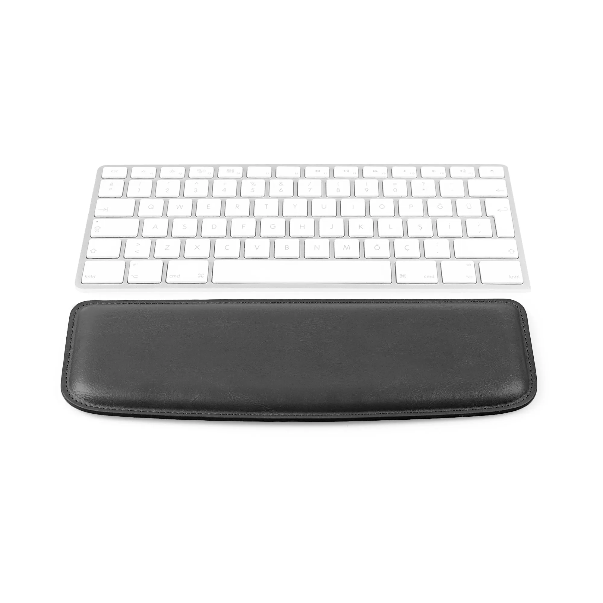 Londo Keyboard Pad - PU Leather Premium Ergonomic Support for Comfortable Typing at Work and Home