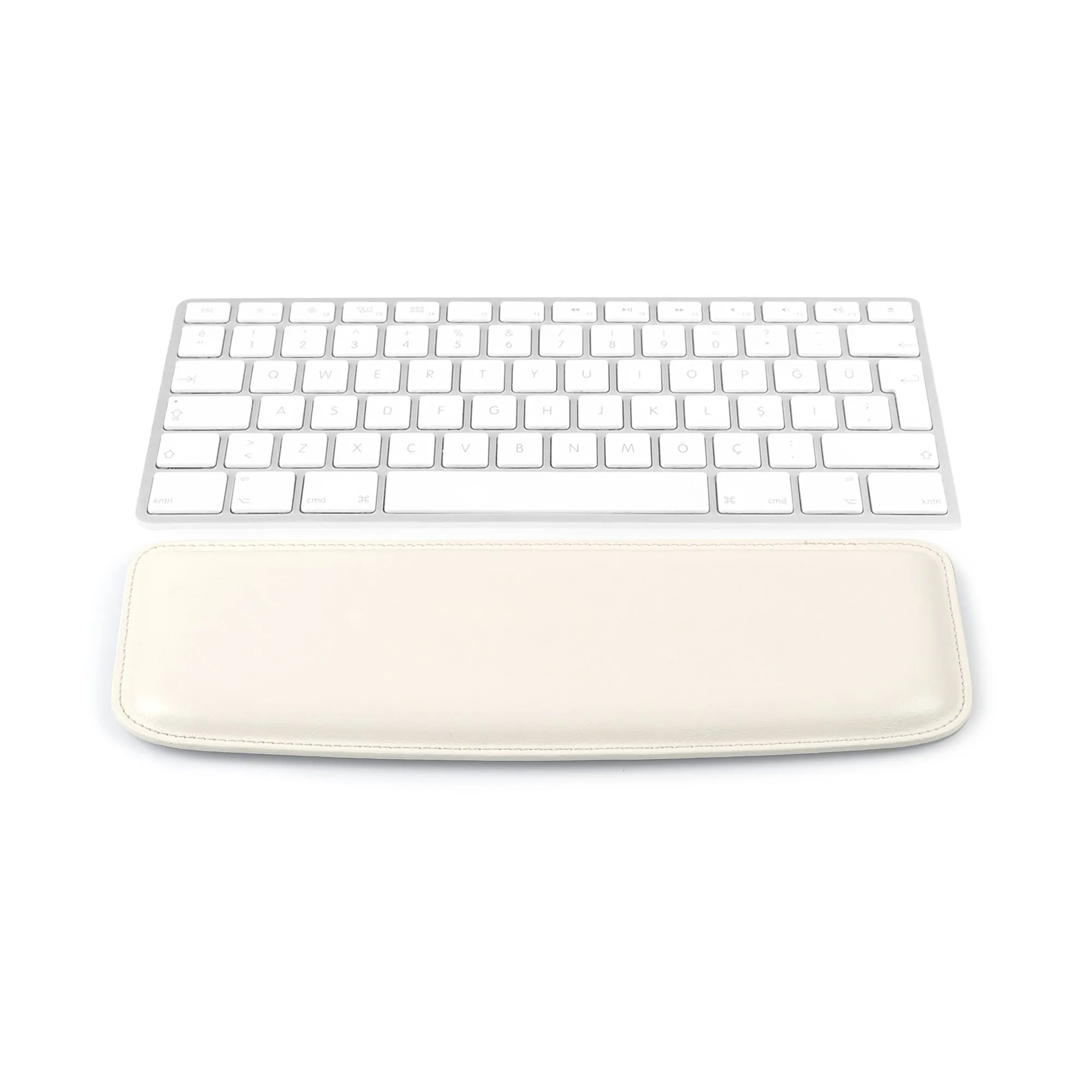 Londo Keyboard Pad - PU Leather Premium Ergonomic Support for Comfortable Typing at Work and Home