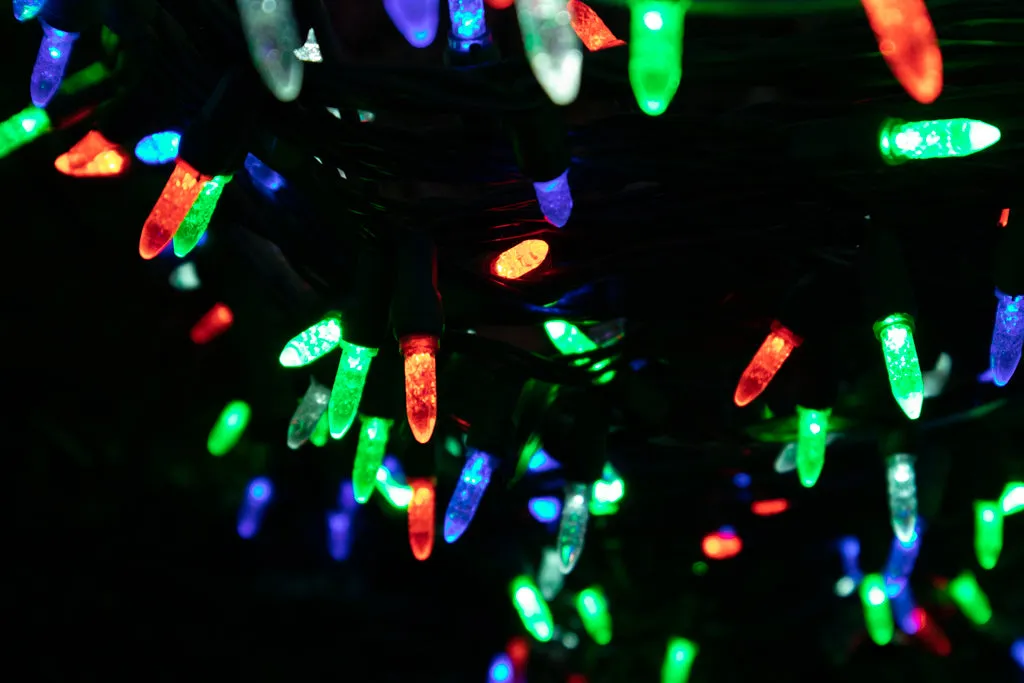 M5 100L Full Wave LED 5-Multi Holiday Lights