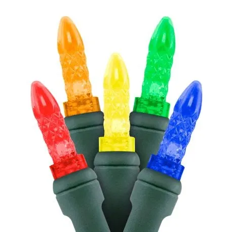 M5 100L Full Wave LED 5-Multi Holiday Lights