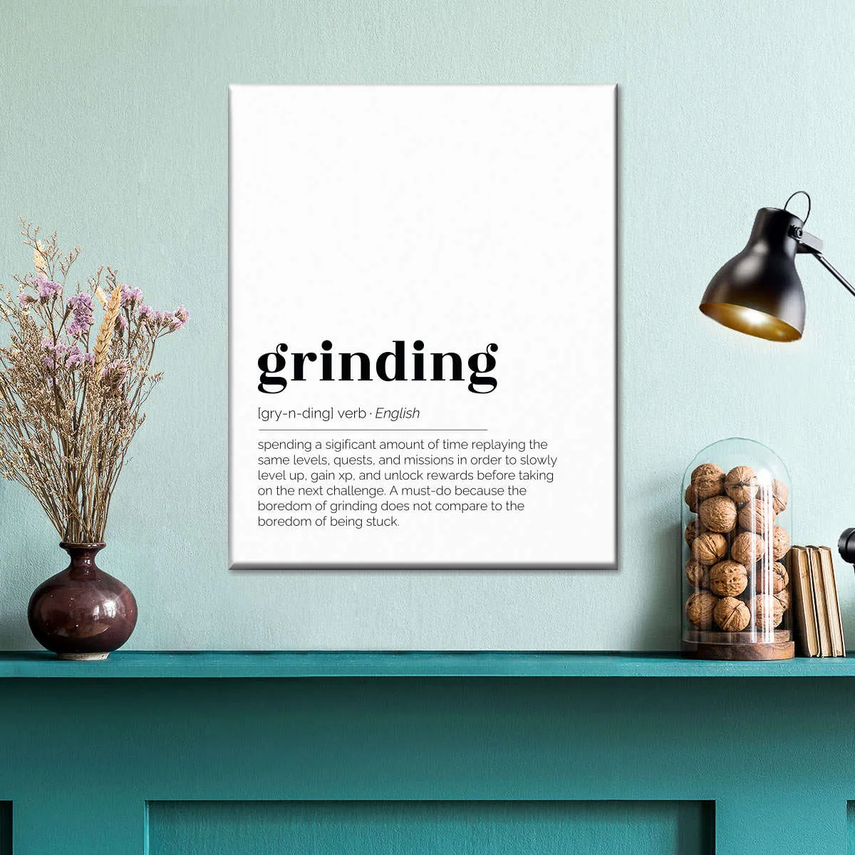 Meaning Of Grinding Wall Art