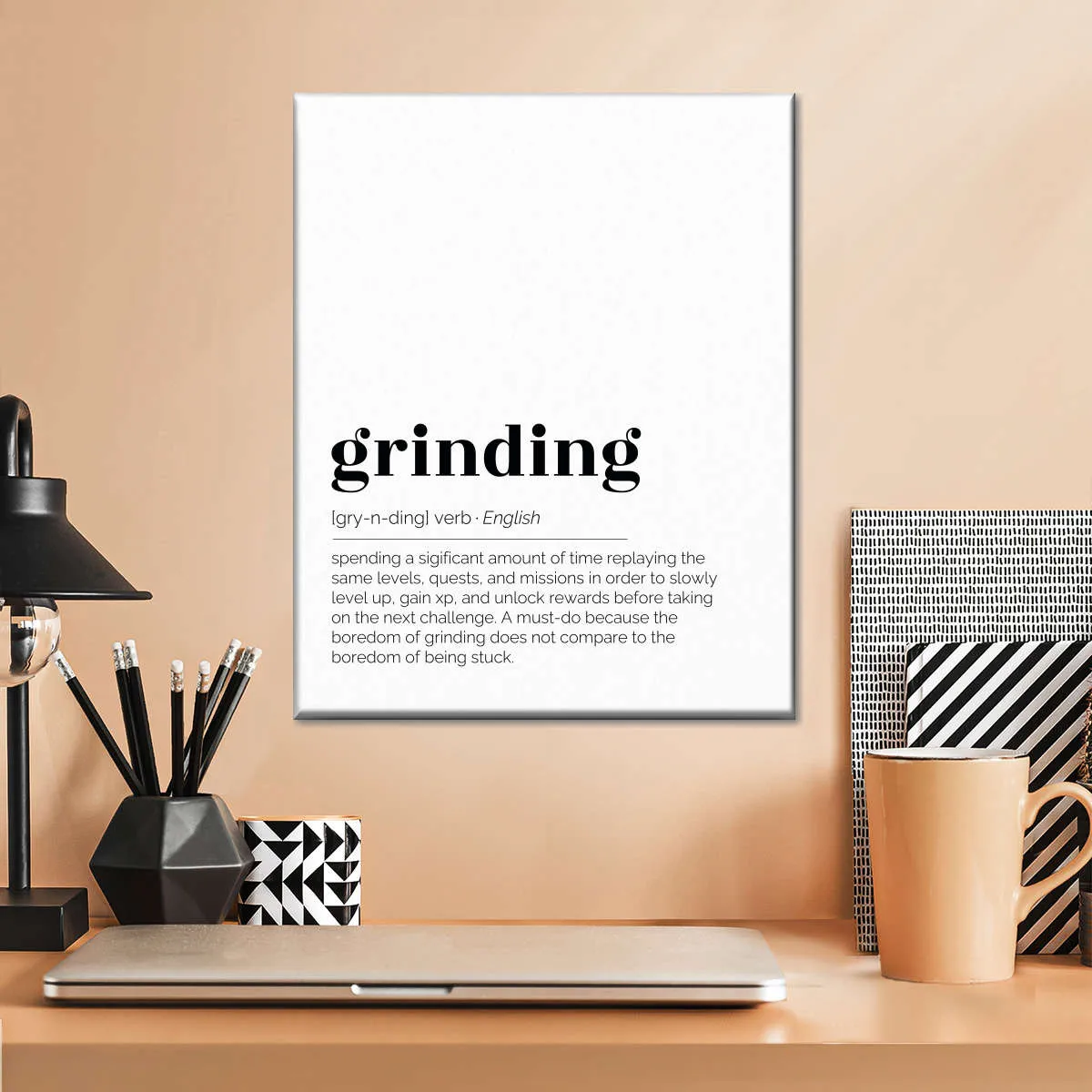 Meaning Of Grinding Wall Art