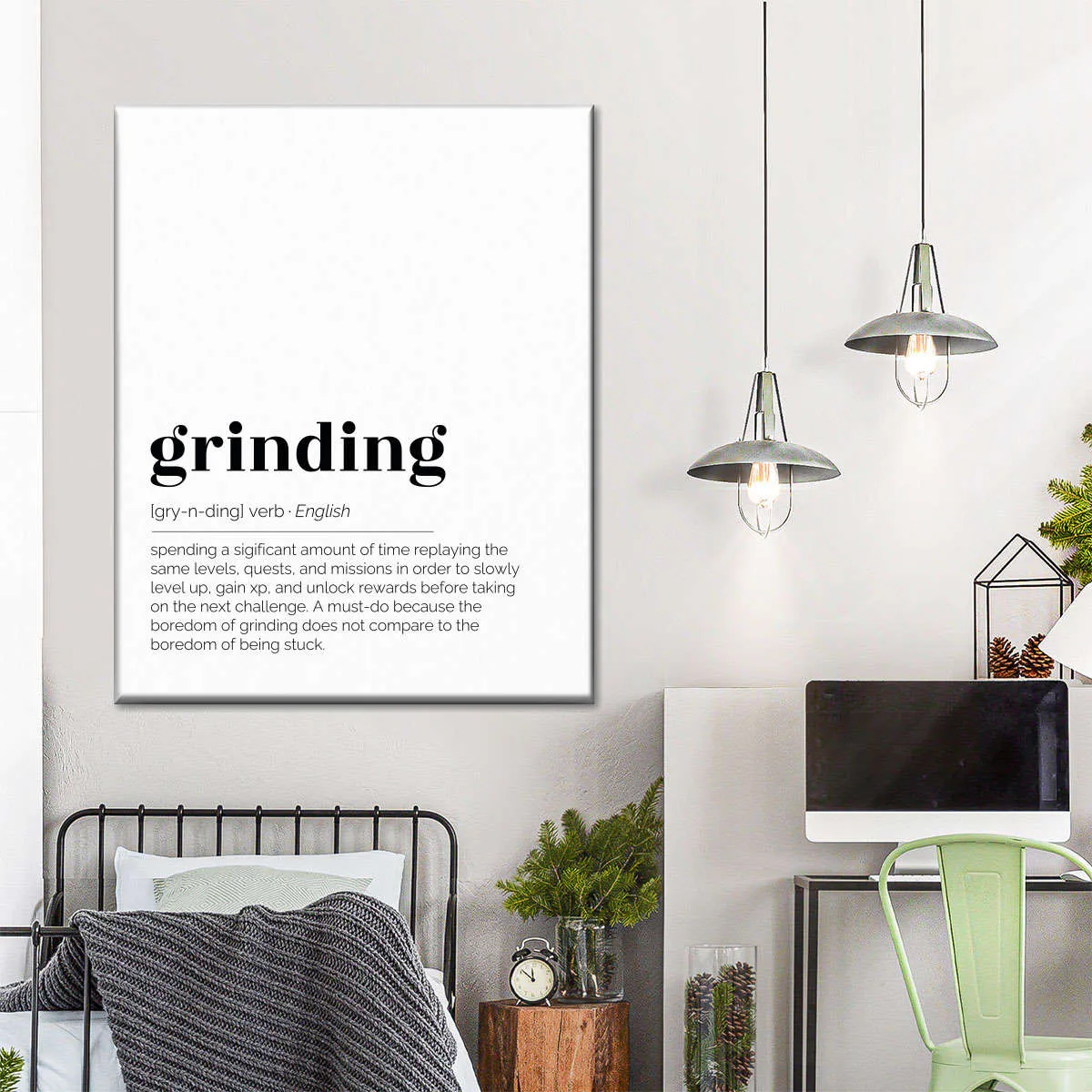 Meaning Of Grinding Wall Art
