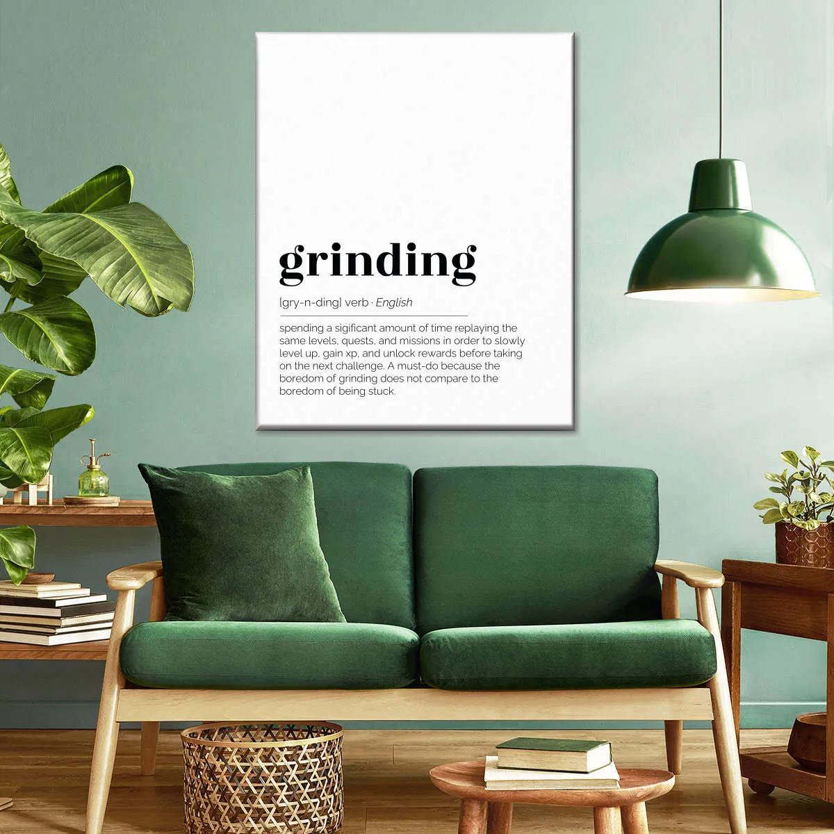 Meaning Of Grinding Wall Art