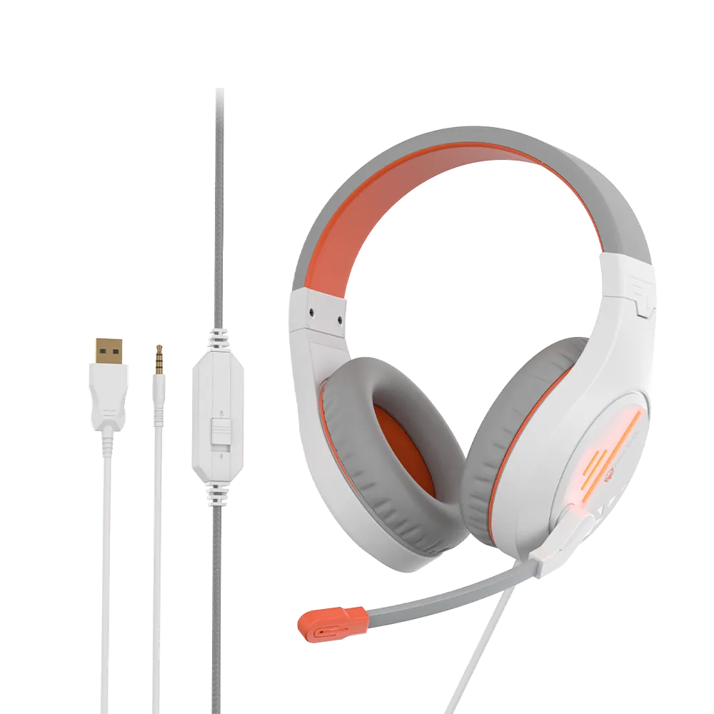 MEETION Stereo Gaming Headset with Mic Lightweight Backlit - MT-HP021