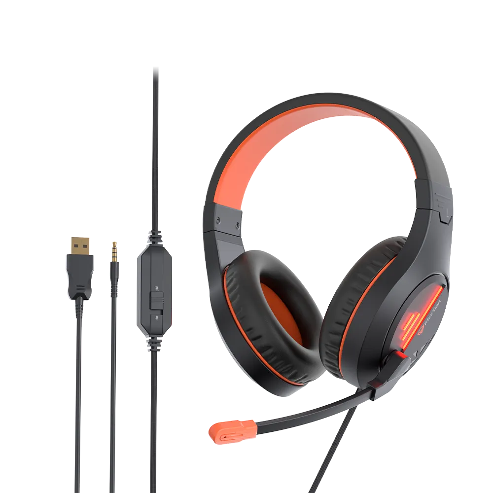 MEETION Stereo Gaming Headset with Mic Lightweight Backlit - MT-HP021