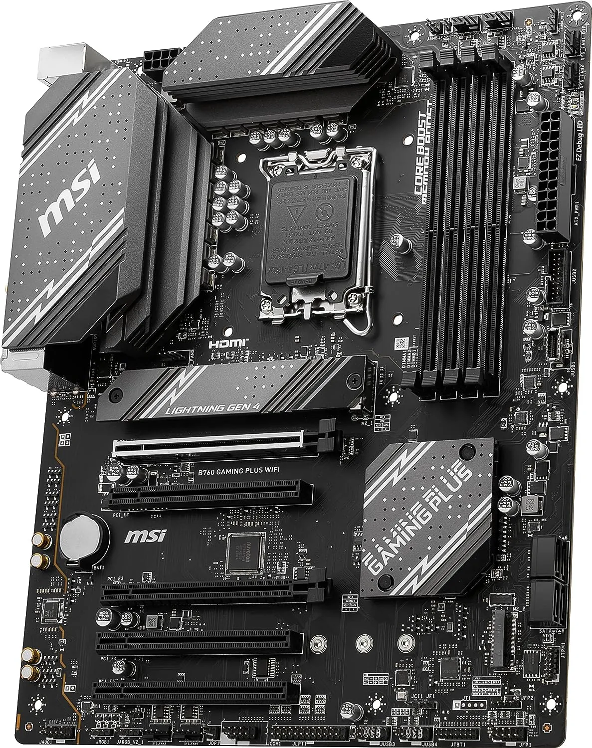MSI B760 GAMING PLUS WIFI DDR5,LGA 1700 ATX Motherboard