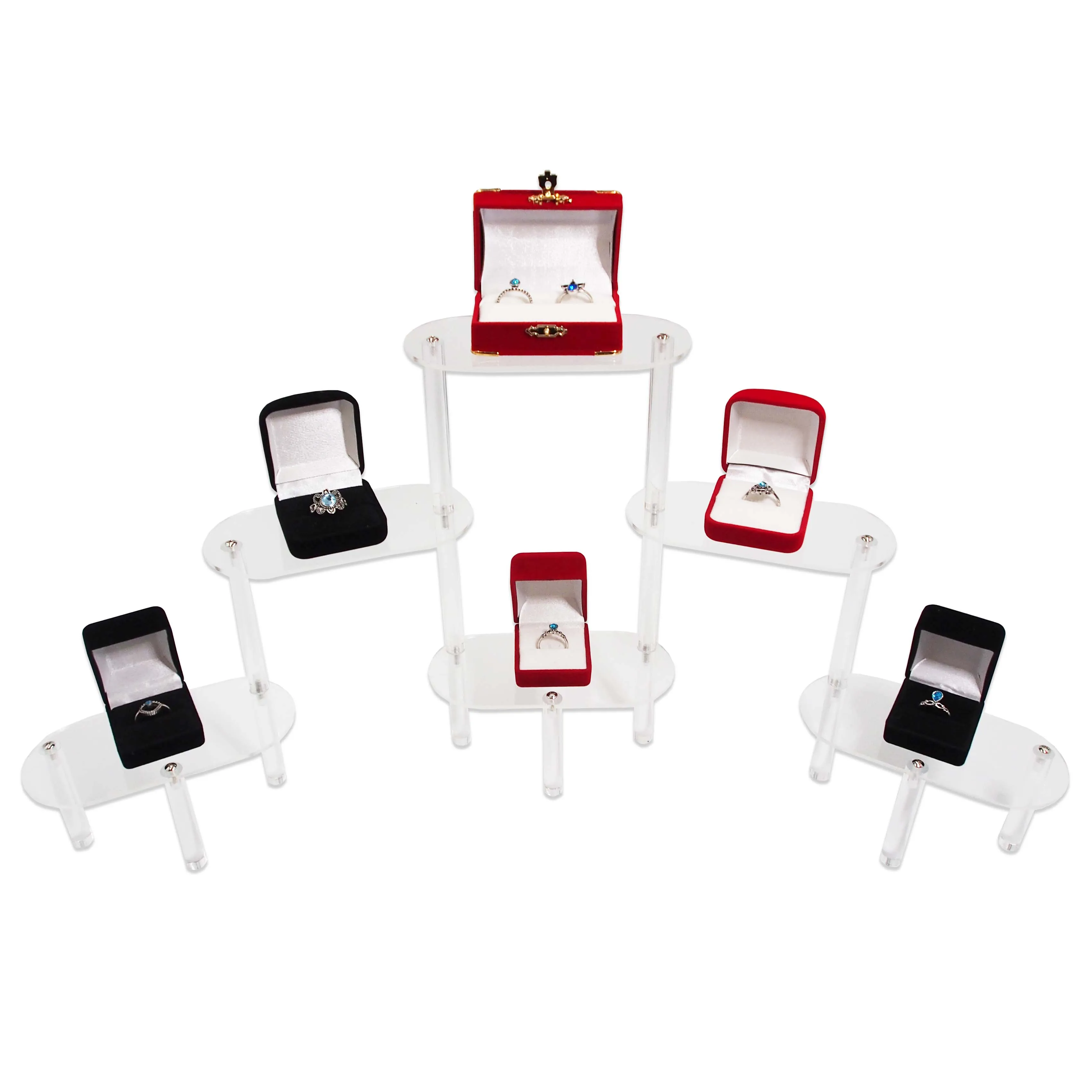 Multi-Platform Oval adjustable Risers