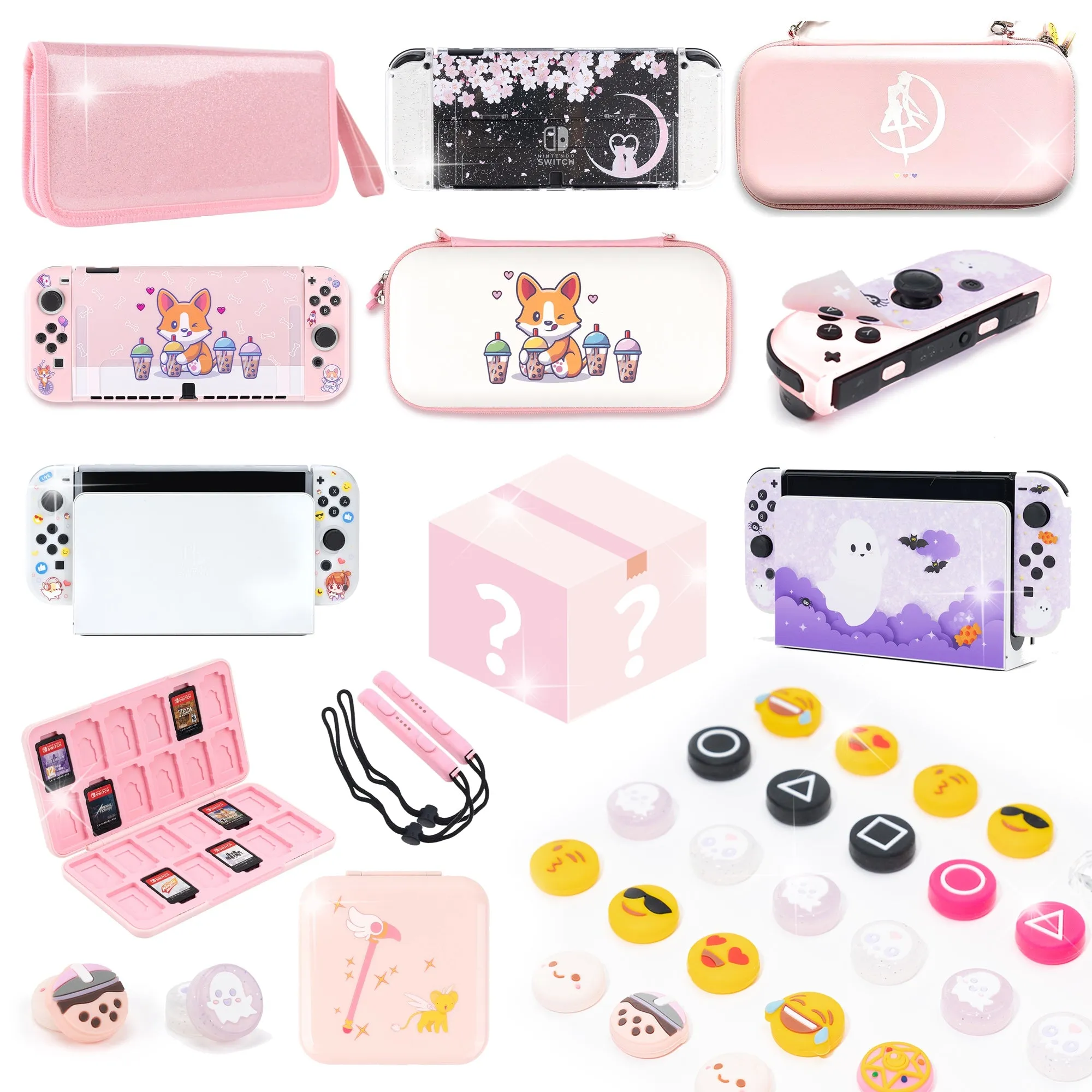 Mystery Nintendo Switch Box - Matching Bundle Lite Standard OLED