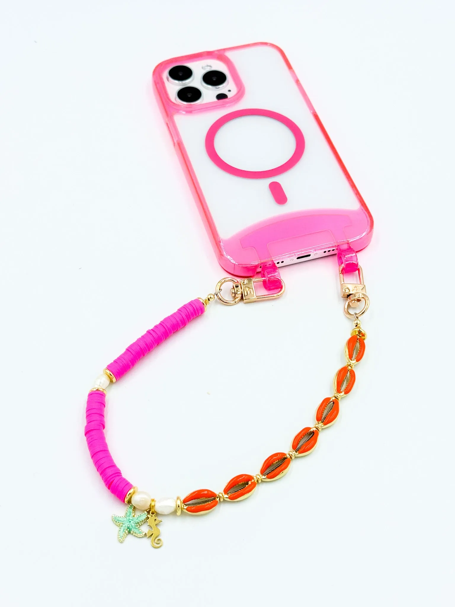 Neon Pink Case   Roxy Wristlet Bundle