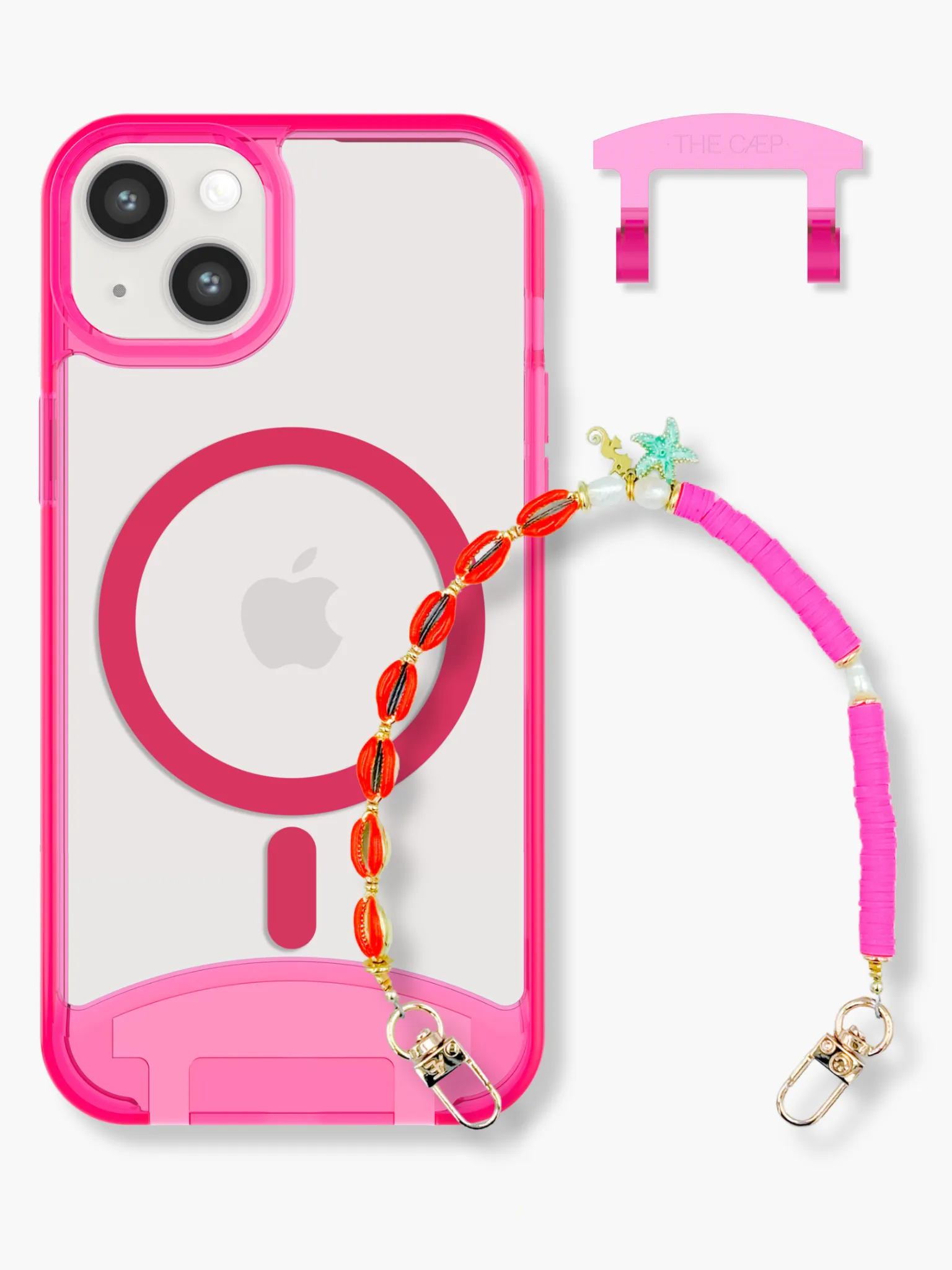 Neon Pink Case   Roxy Wristlet Bundle
