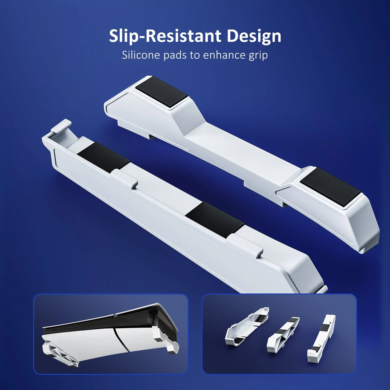 NexiGo PS5 Slim Horizontal Stand with Fan