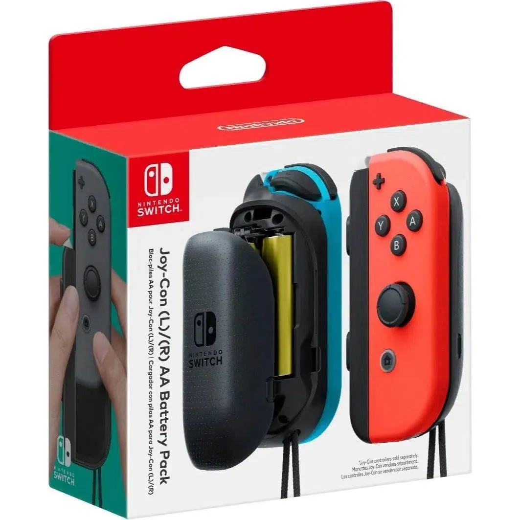 Nintendo Switch Joy-Con AA Battery Pack - Official Nintendo Branded Product