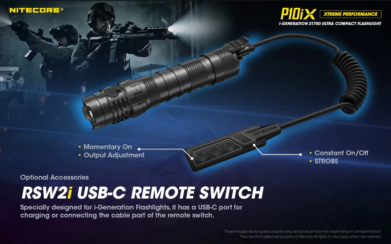 NITECORE P10iX i-Generation 21700 Ultra Compact Flashlight with 4000 lumens