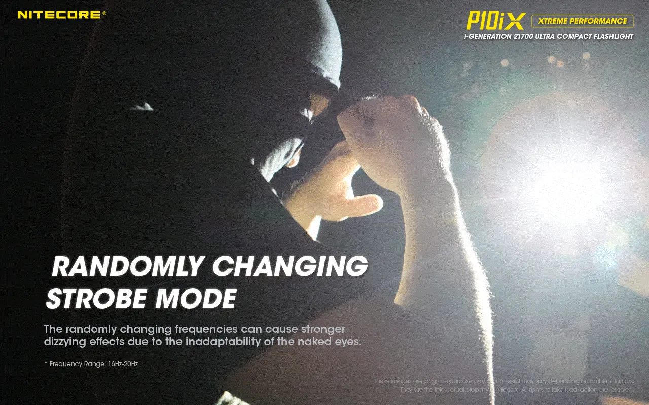 NITECORE P10iX i-Generation 21700 Ultra Compact Flashlight with 4000 lumens