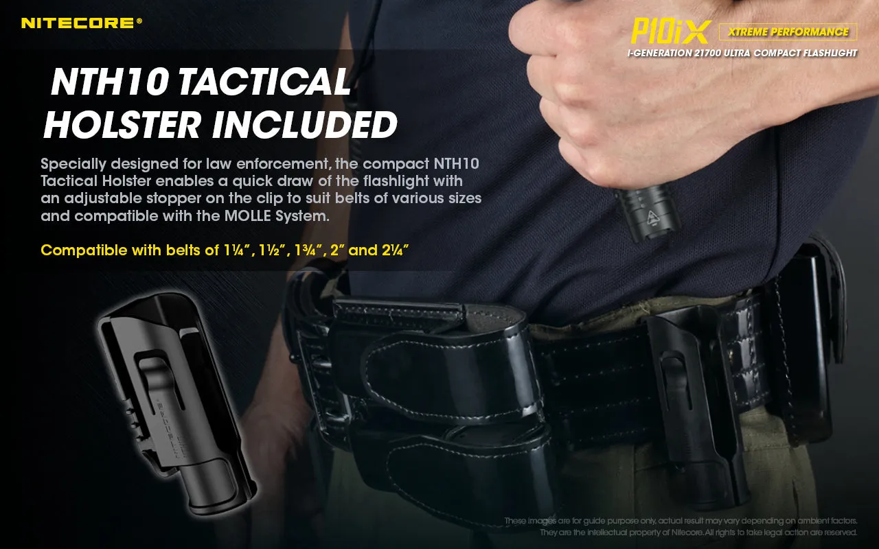 NITECORE P10iX i-Generation 21700 Ultra Compact Flashlight with 4000 lumens