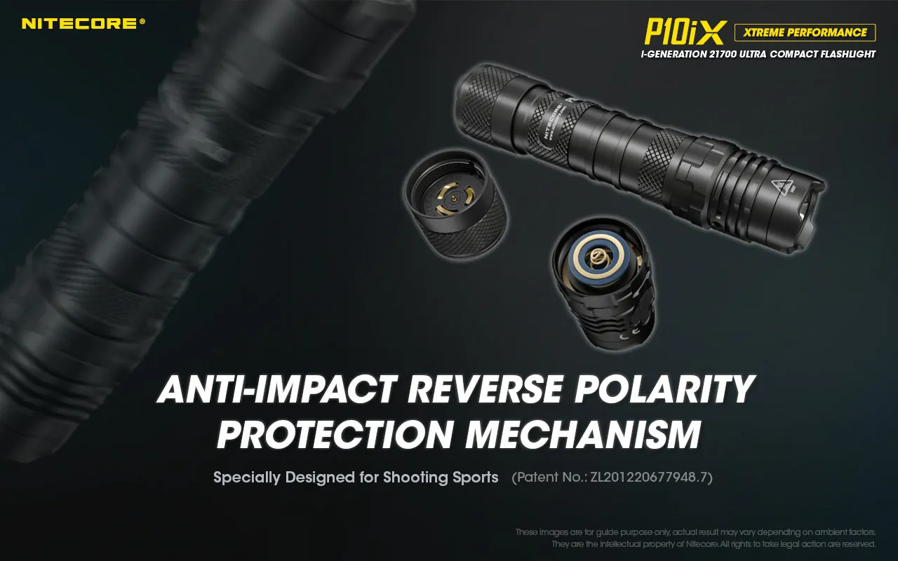 NITECORE P10iX i-Generation 21700 Ultra Compact Flashlight with 4000 lumens