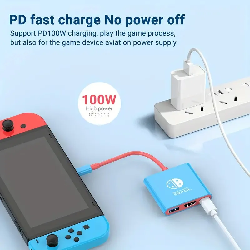 PD100W Docking Station For Nintendo Switch