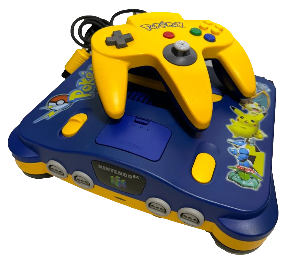 Pokemaniac Nintendo 64 Console   Controller PAL (Preowned)
