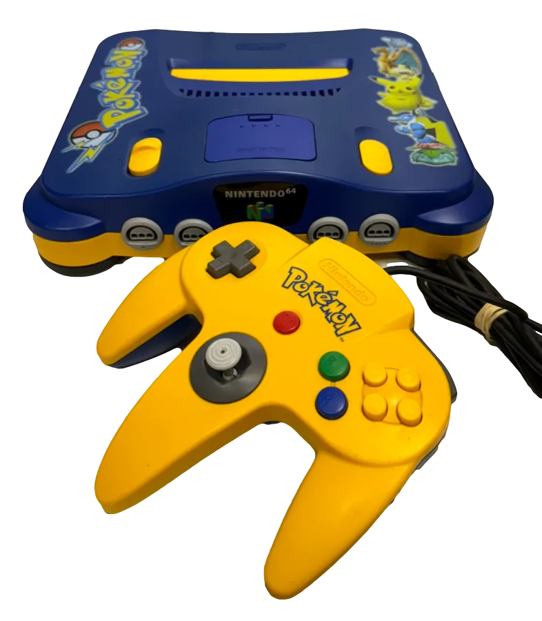 Pokemaniac Nintendo 64 Console   Controller PAL (Preowned)