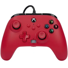 PowerA Enhanced Wired Controller for Xbox Series X|S Artisan Red