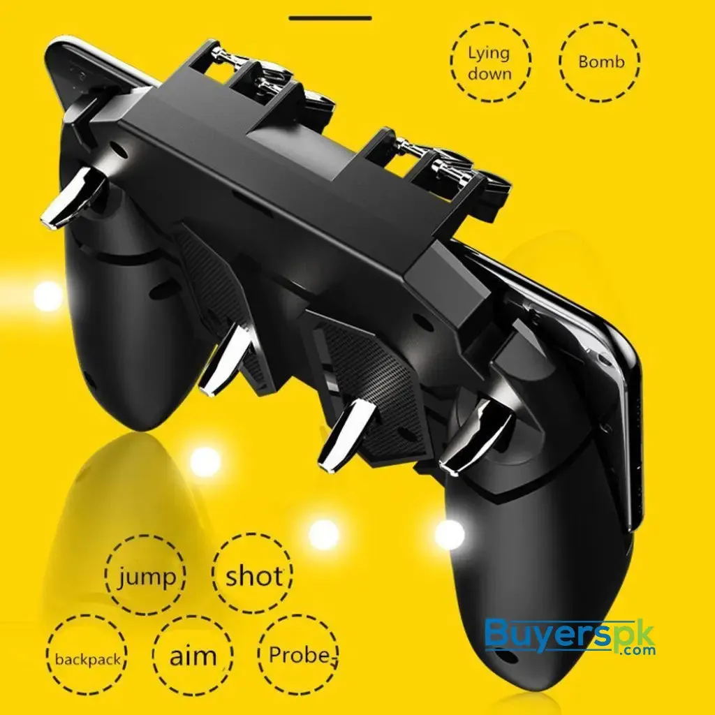 Pubg Mobile Controller Six Finger Gamepad Ak66