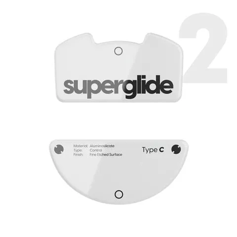 Pulsar Superglide 2 (Type-C) Glass Mouse Skates for Razer Viper V3 Pro