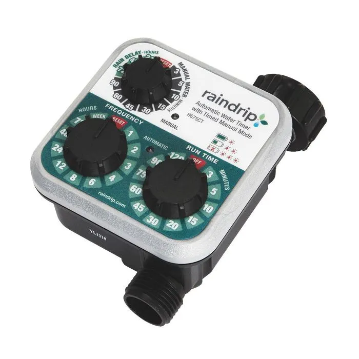 Raindrip Set 'n Flow Mechanical Tap Timer