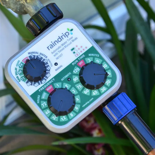 Raindrip Set 'n Flow Mechanical Tap Timer