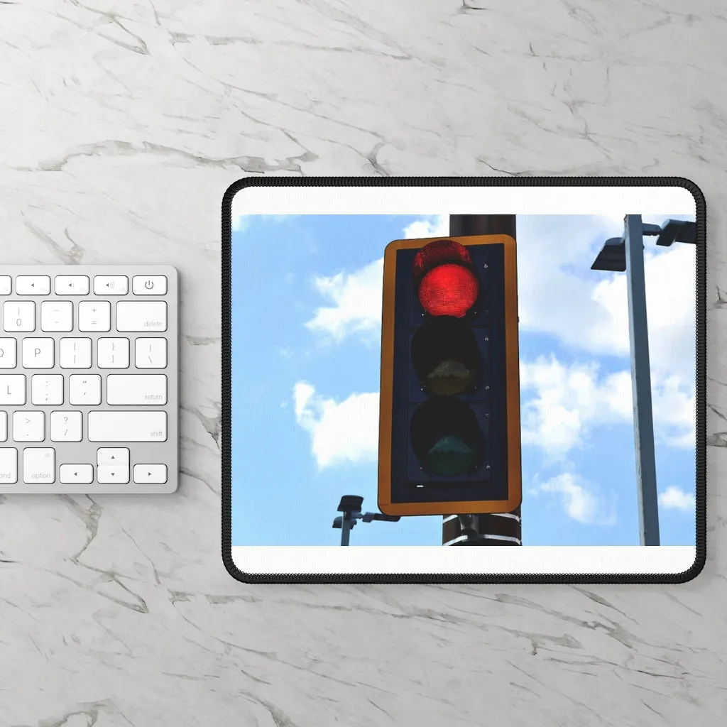 Red Light Gaming Mouse Pad