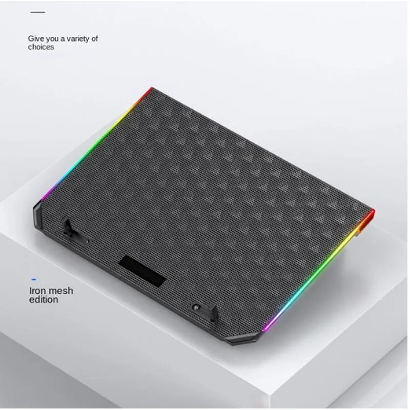 Rgb 2 Usb Port Led Laptop Cooling Pad Xf0677