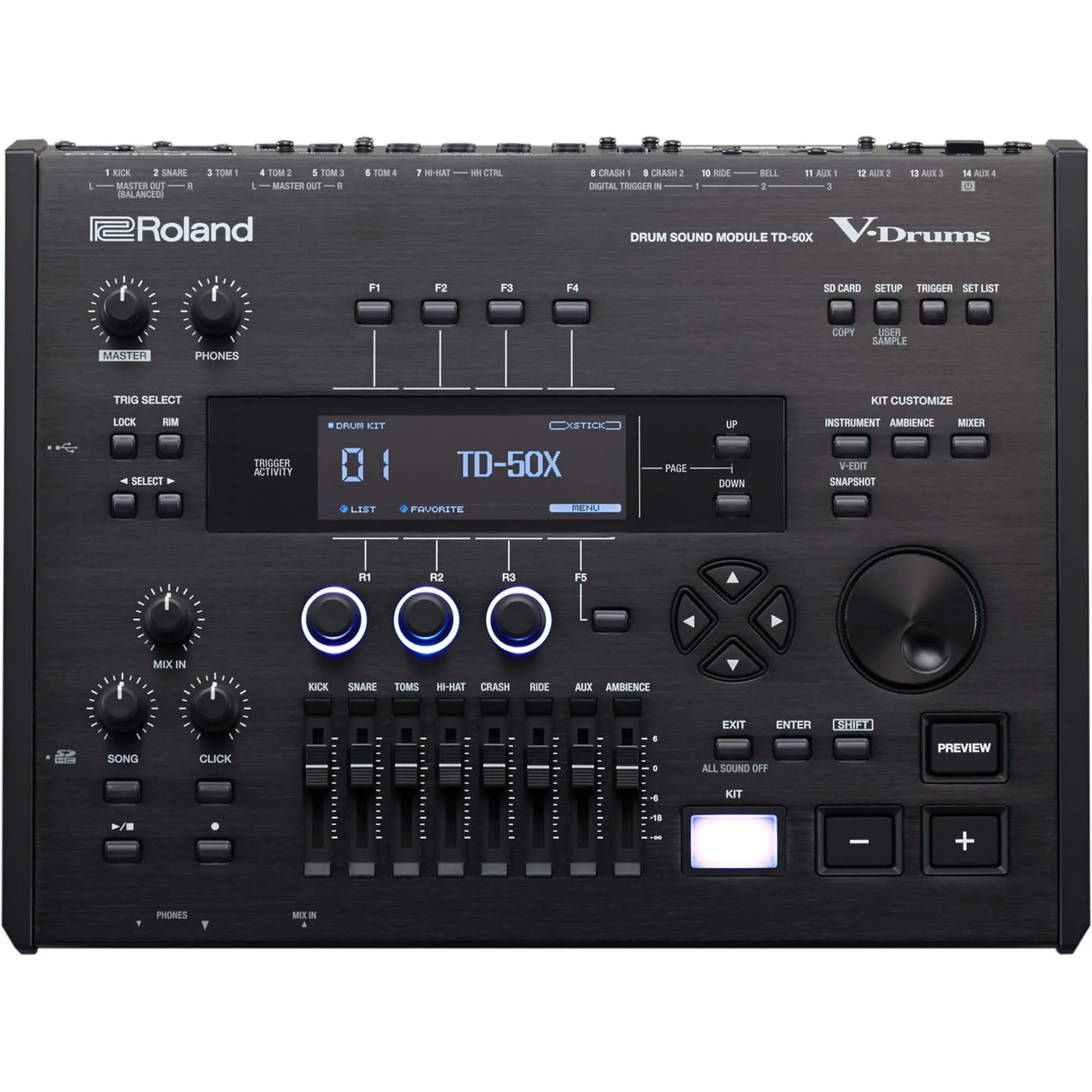 Roland TD-50X Electronic Drum Sound Module