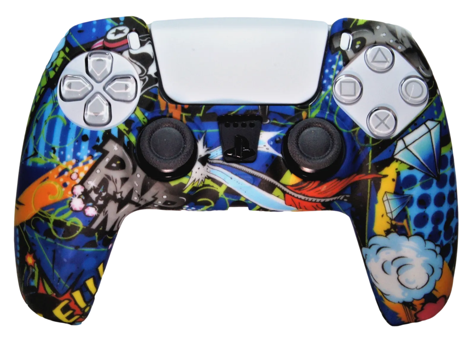 Silicone Cover For PS5 Controller Case Skin Cool Designs Extra Grip Selection