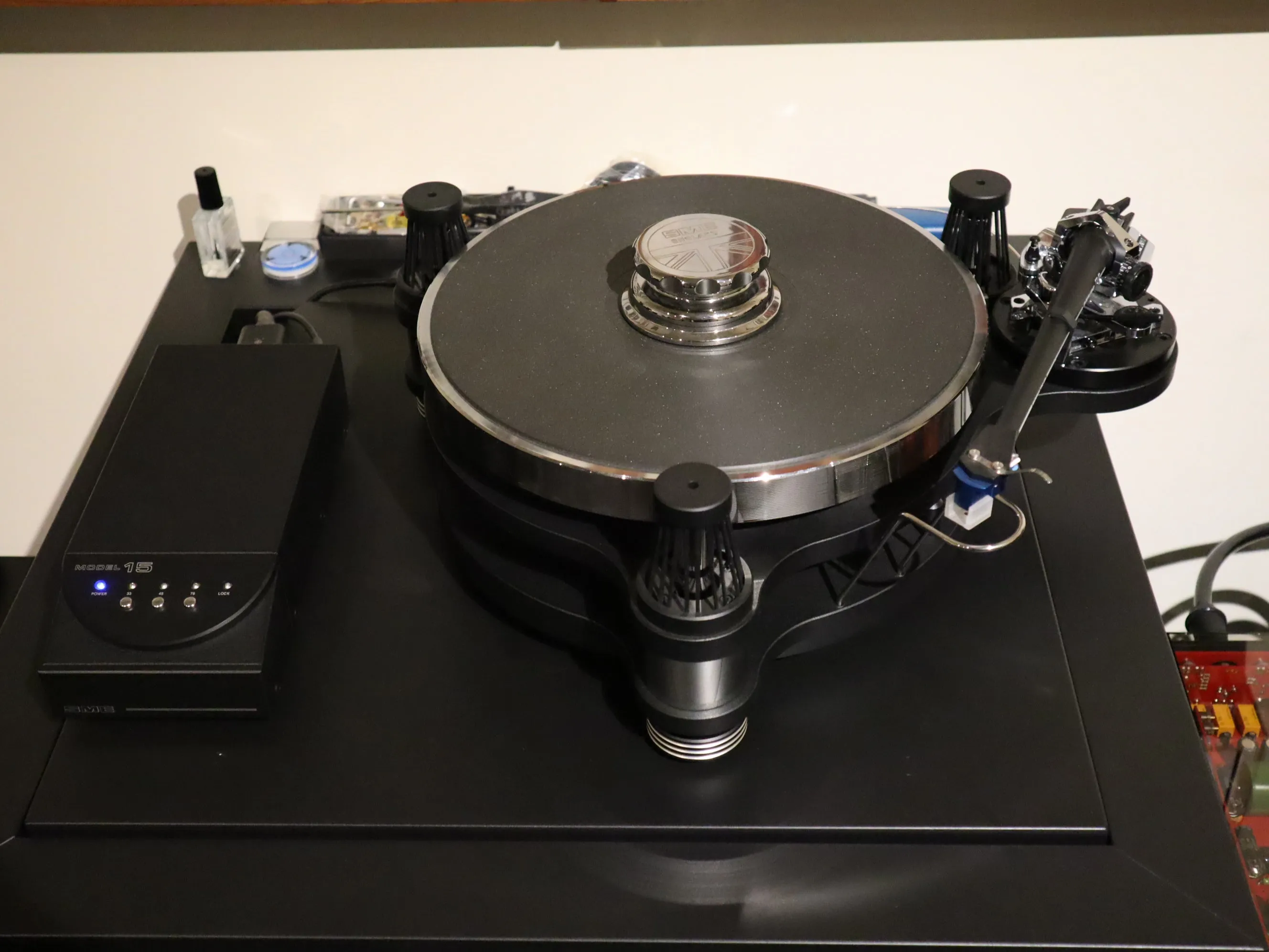 SME Model 15 with Series V Tonemarm (Floor Sample SALE in Special Chrome Edition!)