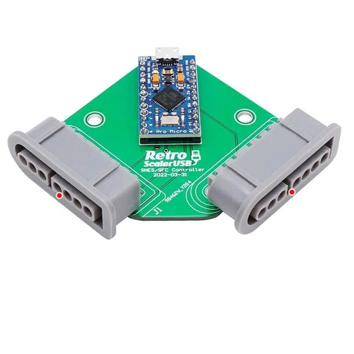SNES/SFC to USB Adapter use your favourite Retro Controller on Windows, Pi, MiSTer