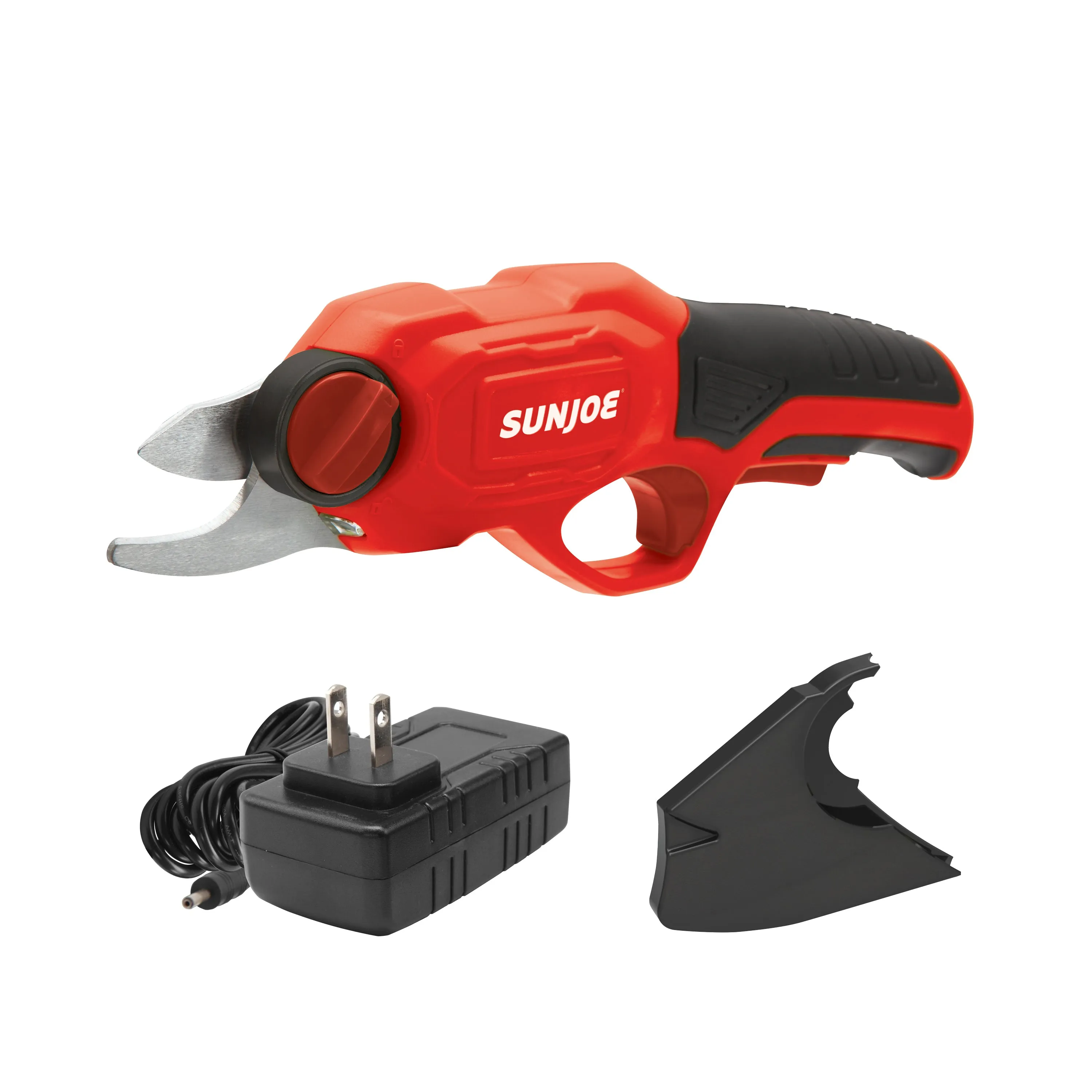 Sun Joe PJ3600C-RED Cordless Rechargeable Power Pruner | 3.6 V | 2000 mAh | 0.6 Sec Rapid Cutting