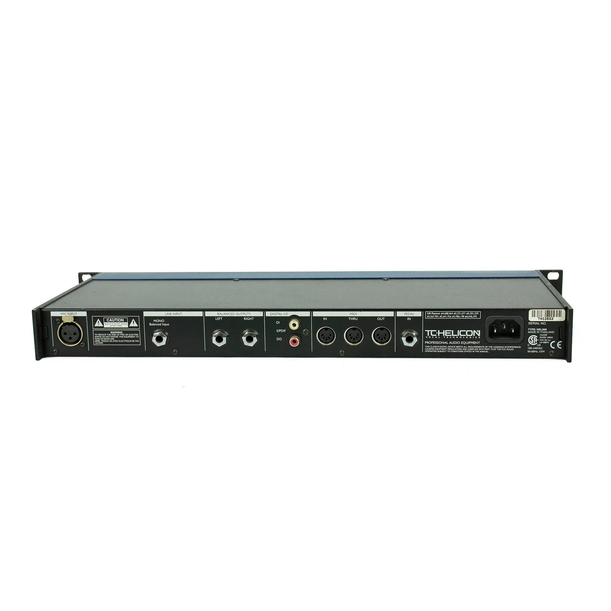 TC Electronic Voiceworks Mic Pre And Processor - Used