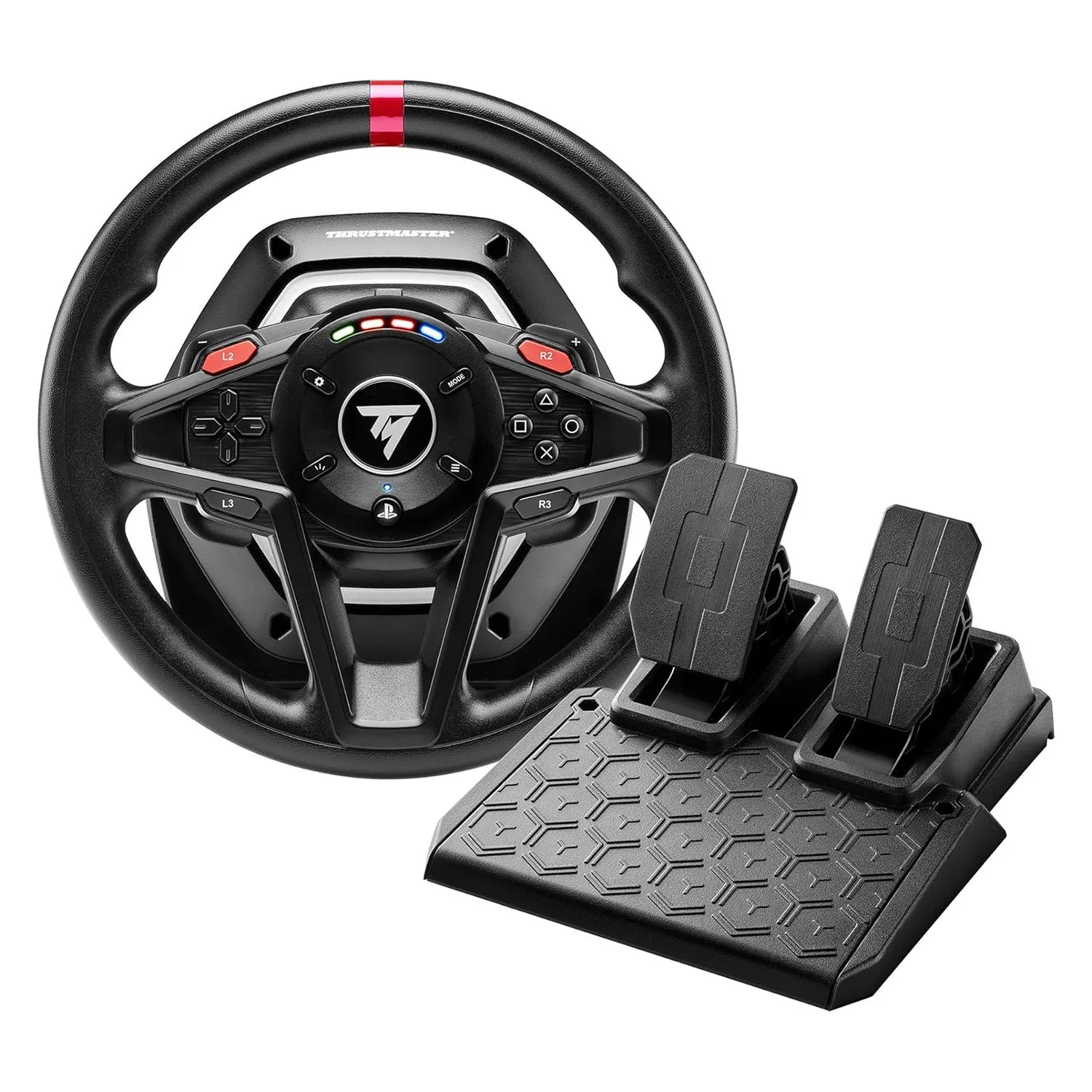 Thrustmaster T128 Force Feedback Racing Wheel with Magnetic Pedals for PS5, PS4 and Windows