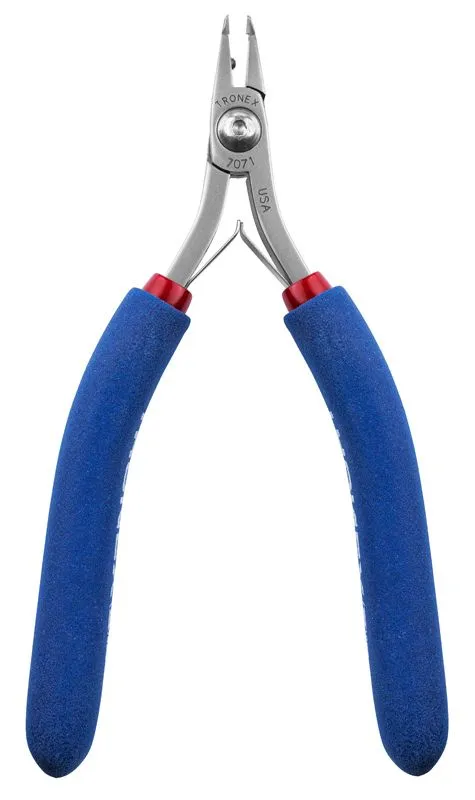 Tronex 7071 SMT Sub-Mini Small Head Carbon Steel Fine Tip Cutter with Long Ergonomic Handles, 5.7" OAL