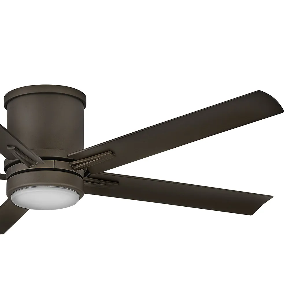 Vail Outdoor LED Flush Mount Ceiling Fan