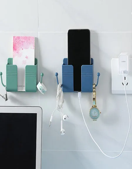 Versatile Wall-Mounted Storage: Organize Phones, Remotes, and More