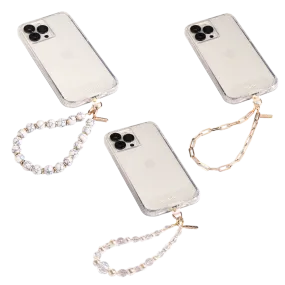 Wristlets 3 Pack (Crystal Pearl, Gold Chain, White Marble)