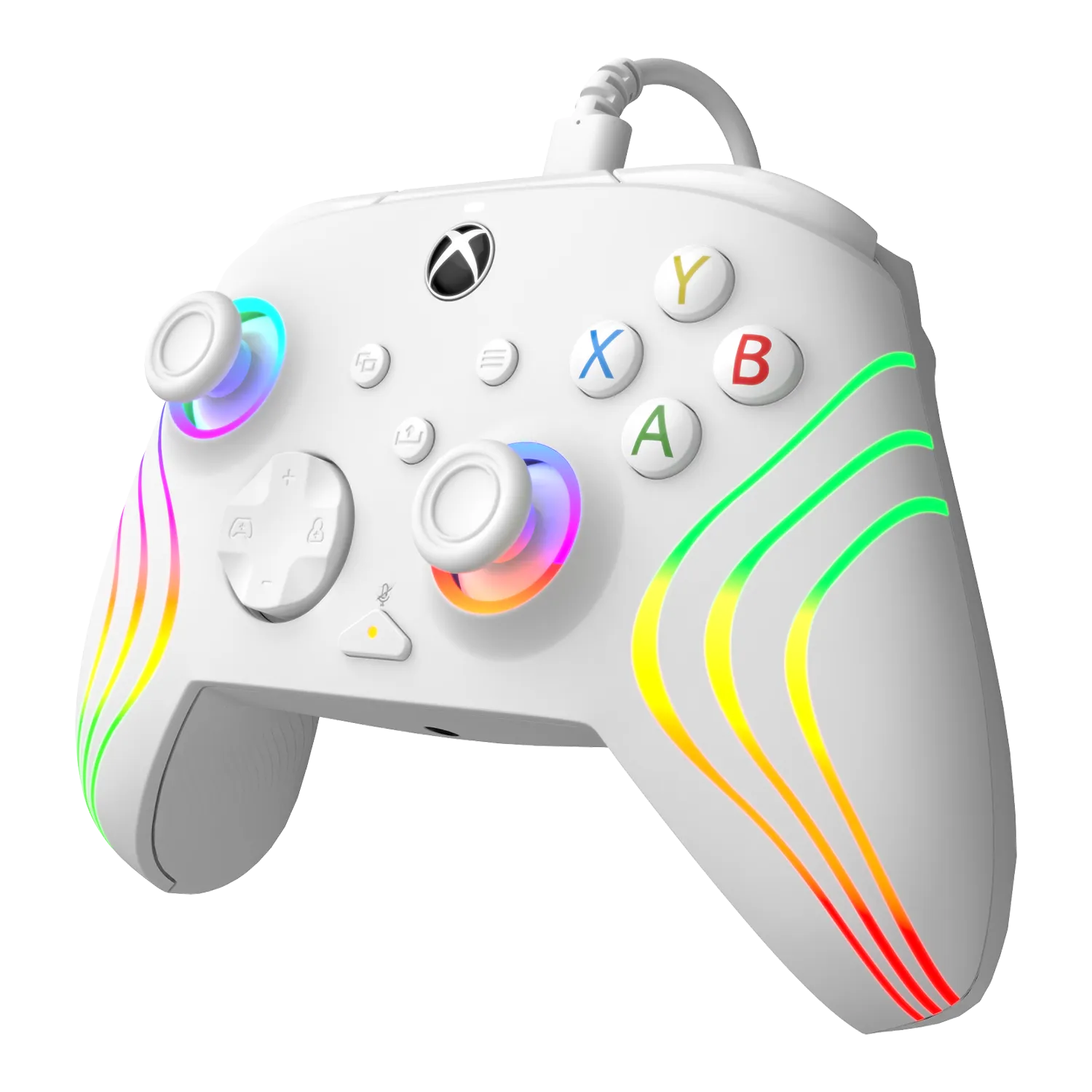 Xbox Series X|S & PC White Afterglow Wave Controller