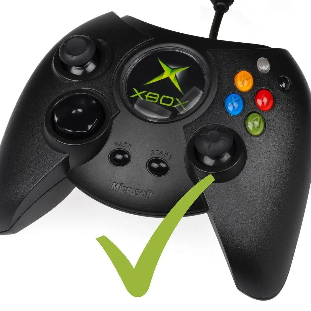 Xbox to USB PC Controller Adapter Cable Converter for Original Microsoft Xbox Controllers (NOT for Xbox 360)