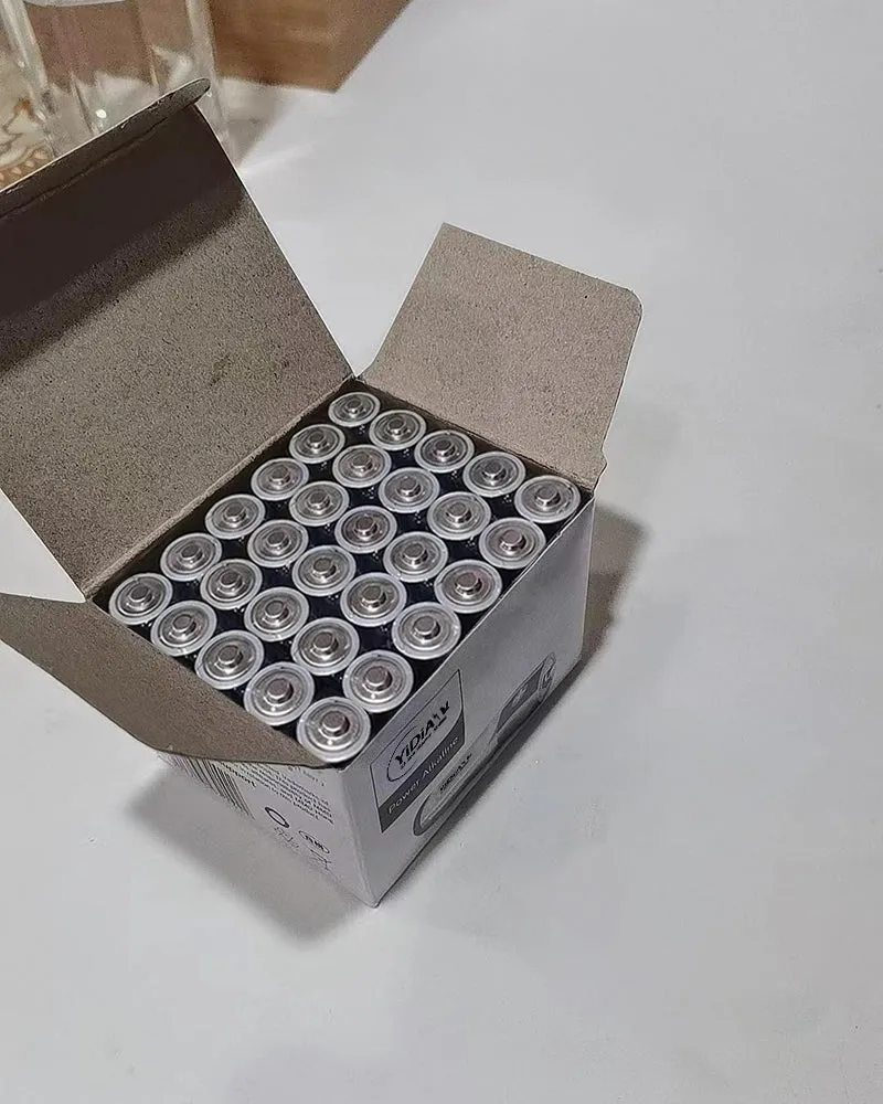 YiDianLv-Alkaline AA Batteries, 1.5V Double A Long Lasting Alkaline AA Battery